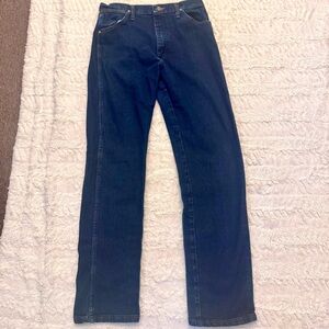 Vintage Wrangler Men’s Dark Wash Denim Jeans Size 32x34 – Classic Straight fit